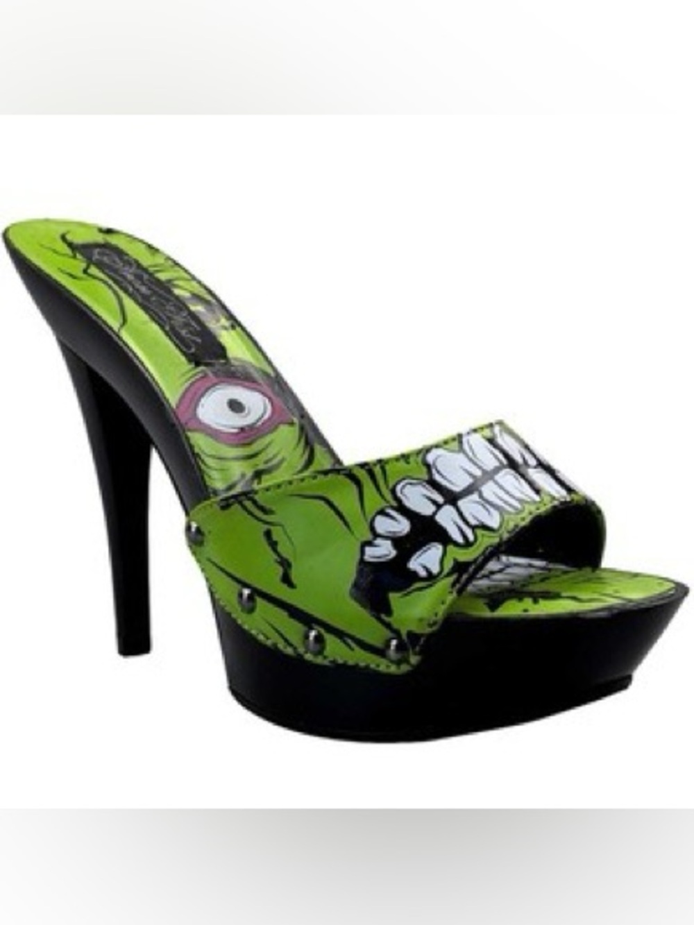 Rare Iron Fist Zombie Growler Platform Heels Size 10